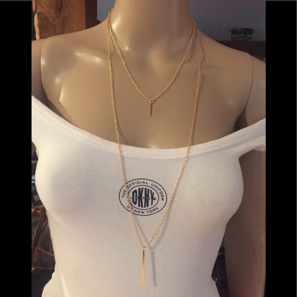 ❤️GorG Dainty Necklace 31” Long Double Layered ❤️ - Picture 2 of 6